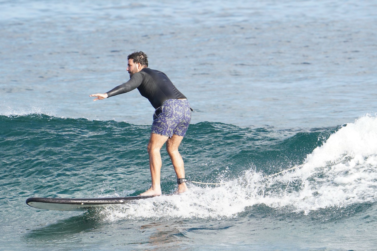 Surfing a wave